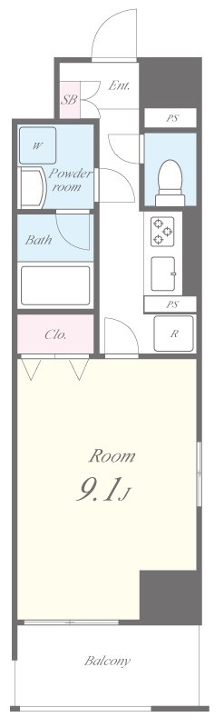 スカイガーデン 間取り図