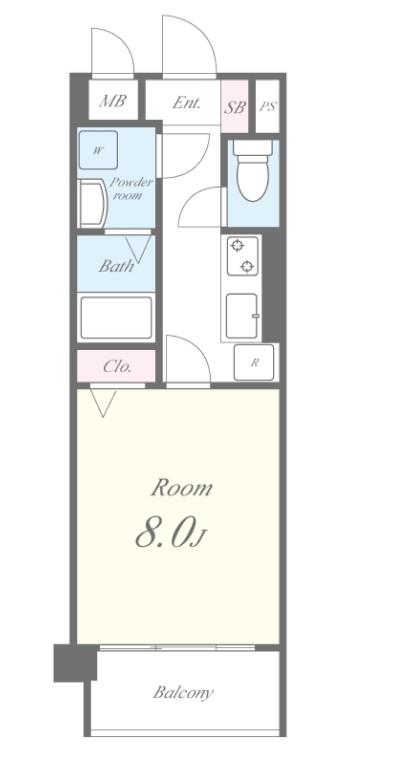 プラム・ガーデン 間取り図