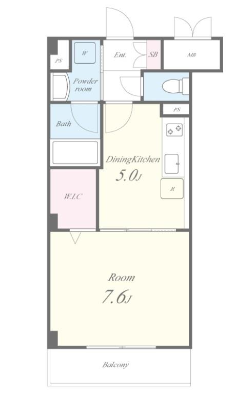 グレイスヴィラ(葛飾区) 間取り図