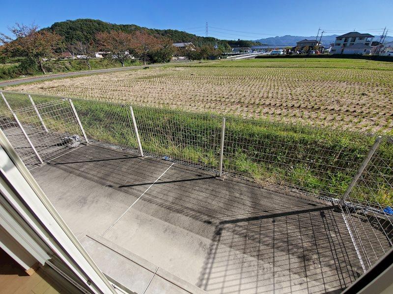 ソレアード・コーポ ベランダ