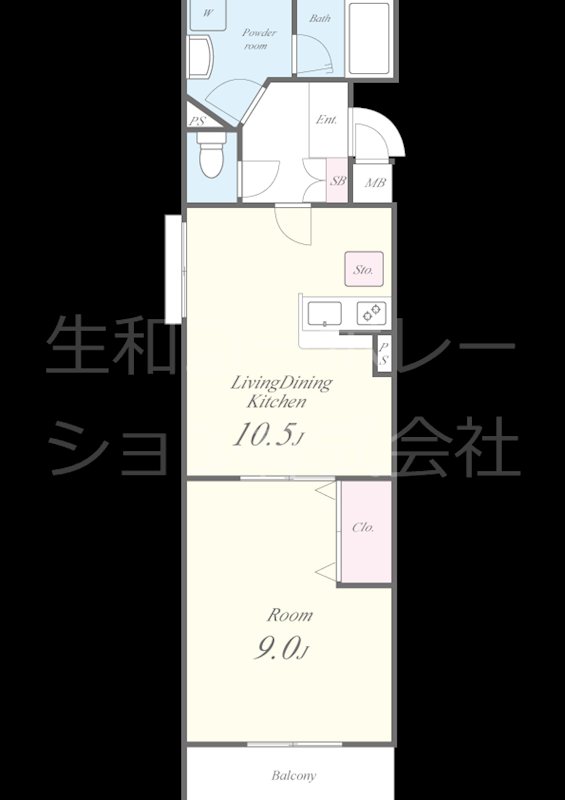 カルポ・ヴノ 間取り図