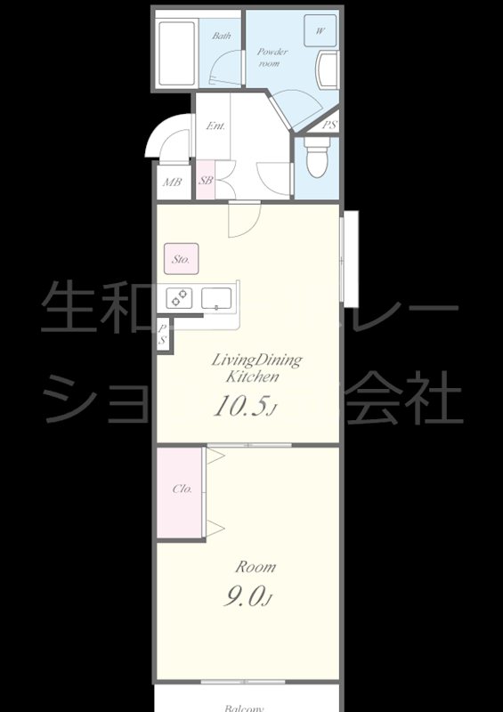 カルポ・ヴノ 間取り図