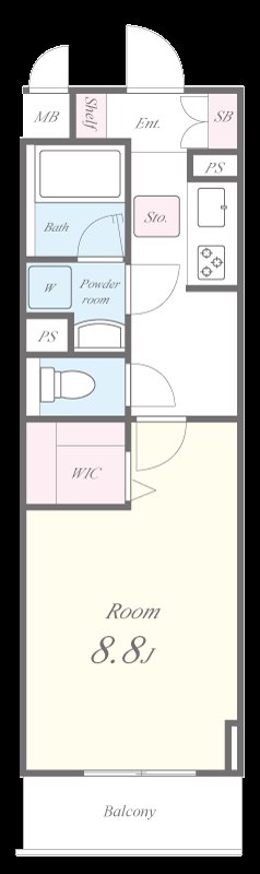 カルポ・ヴノ 間取り図