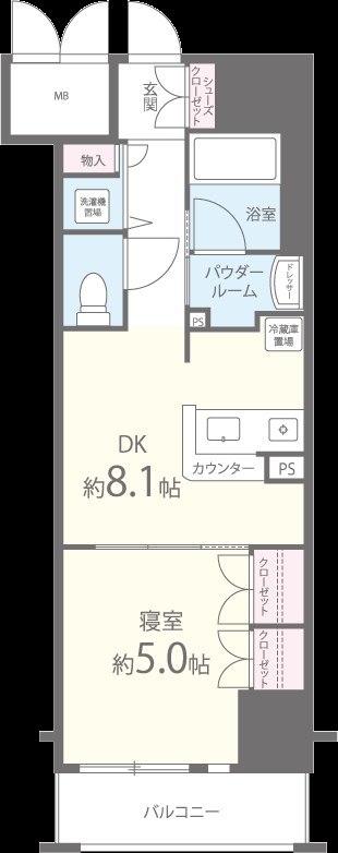 セイワパレス大手通 間取り図