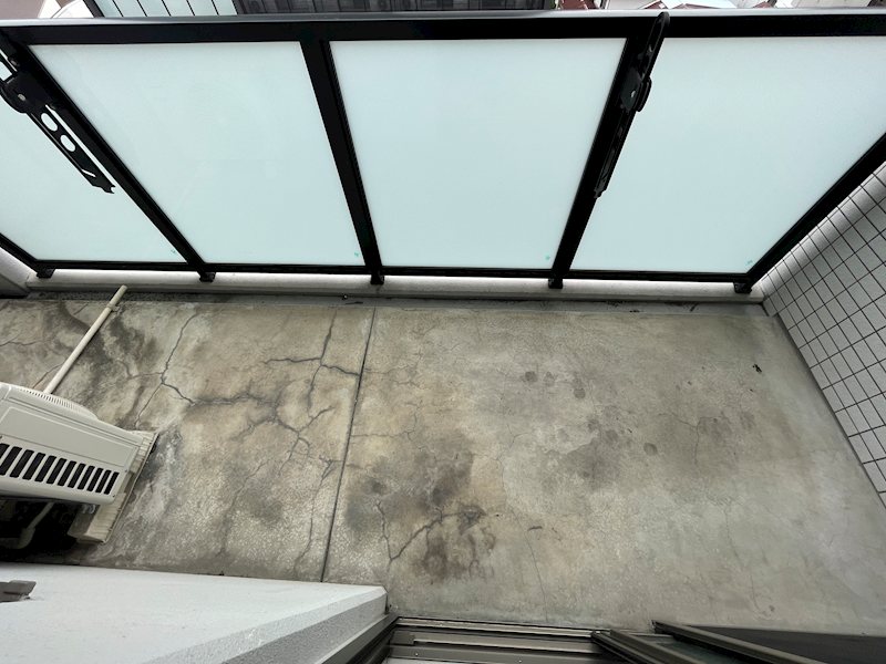 フェリーチェ難波 ベランダ