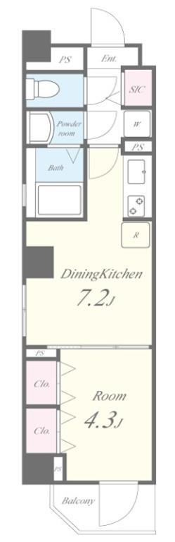 PRONT押上 間取り図