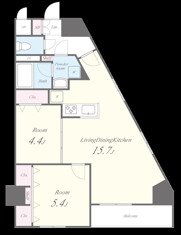 Terrace The 本郷 間取り図