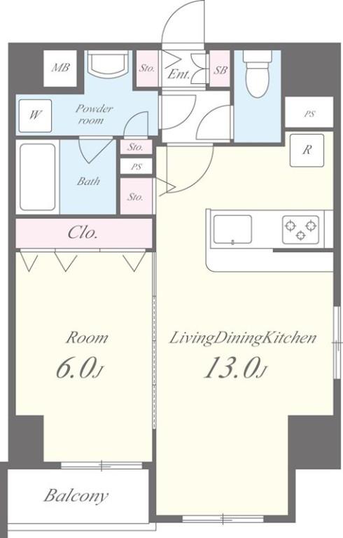 ミラージュエヴァン 間取り図