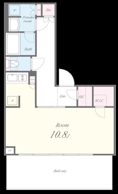プラウドタワー小岩ファースト 間取り図