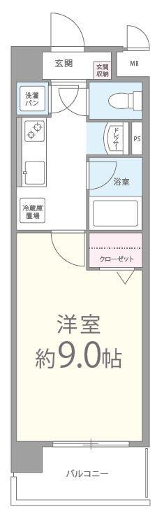 AH-BONⅡ 間取り図