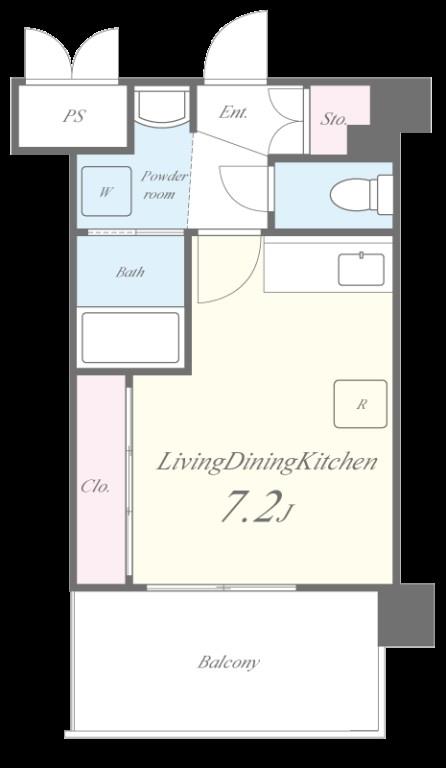 ヴィラ・レスト 間取り図