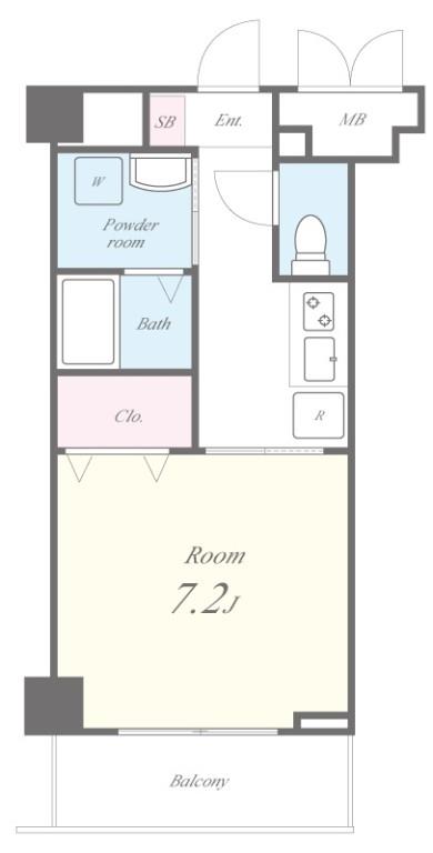 ブルーフォレスト 間取り図