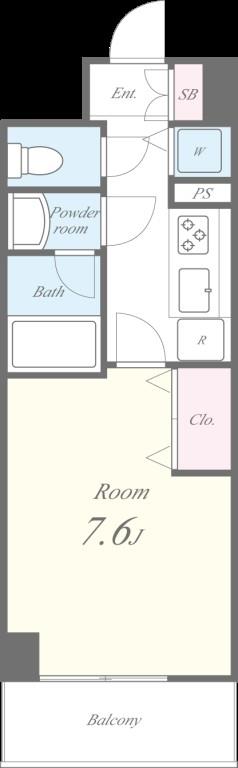 ネクスト コンフォート 間取り図