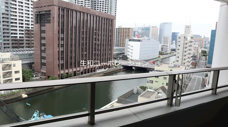 パークタワー勝どきサウス ベランダ