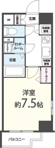 メゾンドソレイユ・シノハラ 間取り図