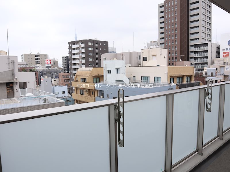 小西ビル ベランダ