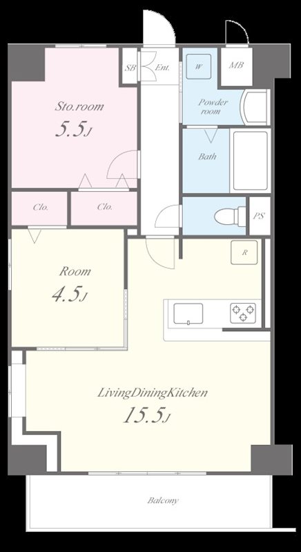 Horizon Residence (ホライゾン レジデンス) 間取り図