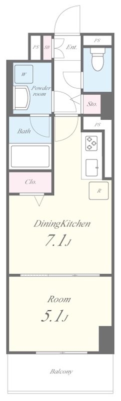 ヒュッゲプラス 間取り図