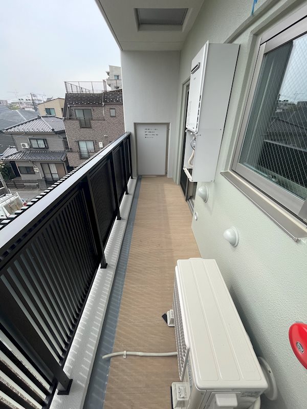 ヒュッゲプラス ベランダ