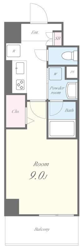 ヒュッゲプラス 間取り図
