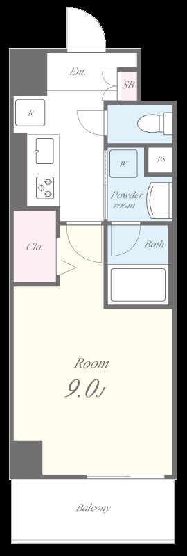 ヒュッゲプラス 間取り図