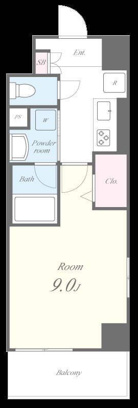 ヒュッゲプラス 間取り図