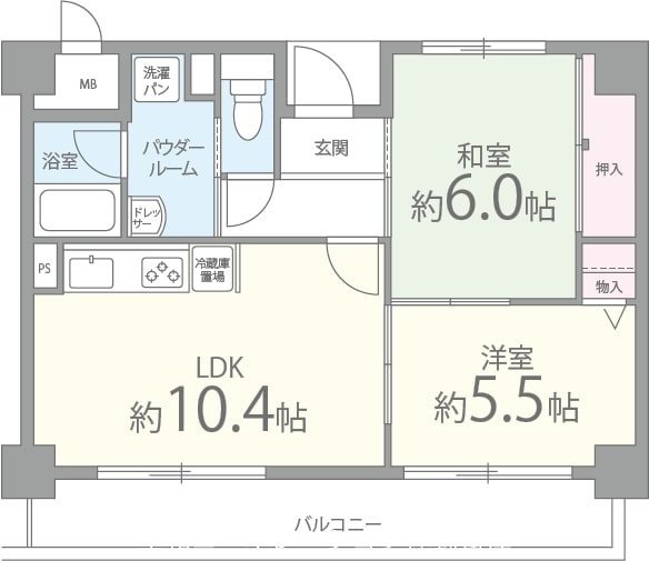 21世紀ペガサスⅢ 間取り図