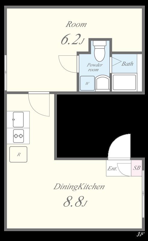 FLレジデンス神田川府邸 間取り図