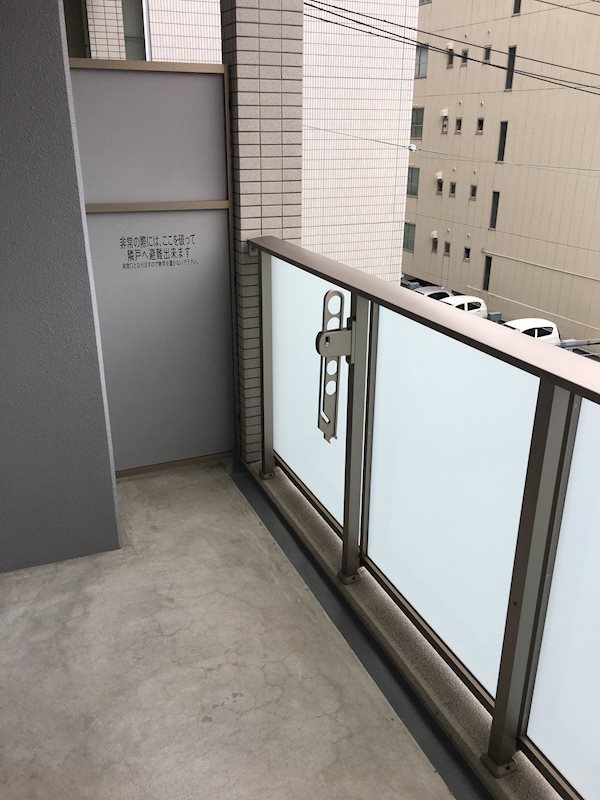 パレーブランシェ ベランダ
