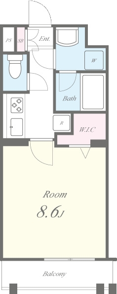 音ノ葉テラス田端 間取り図