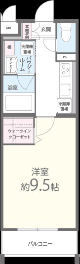 ビジュ　ドゥ・メール 間取り図