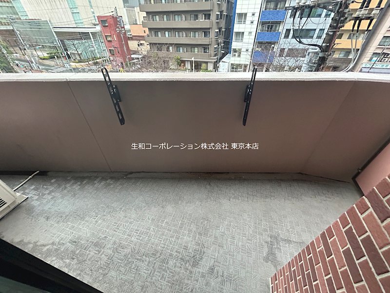 プラナ北上野 ベランダ