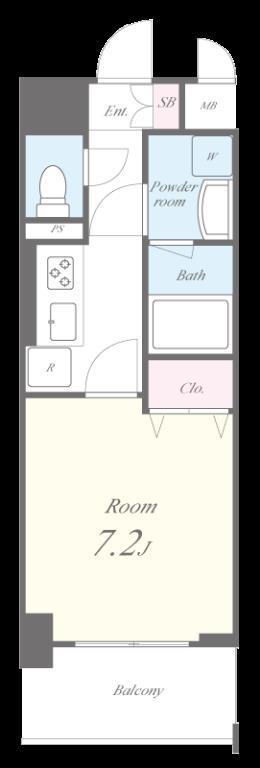 アグレアーブル エモア 間取り図