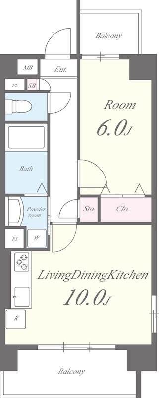 ラフィネット 間取り図