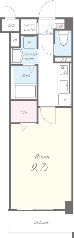 サンテアネックス 間取り図