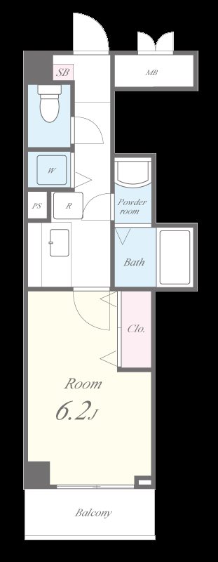 眩燈館 間取り図