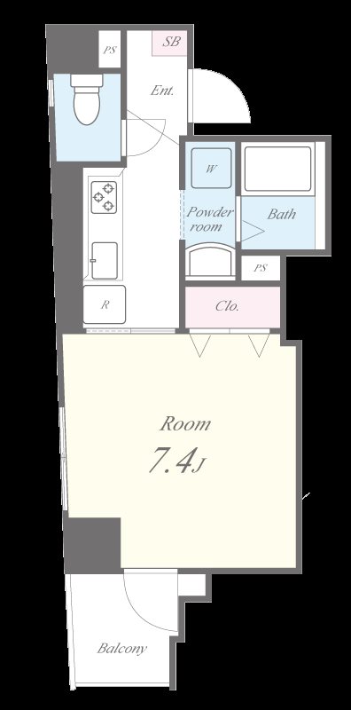 ディアコートジュリー 間取り図