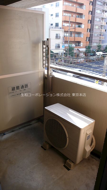 ディアコートジュリー ベランダ