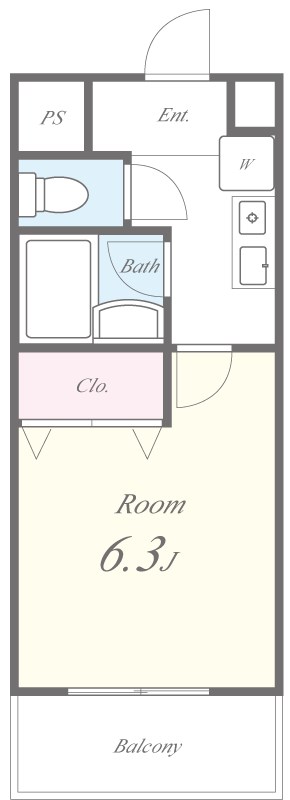 ヴィラ・サンシャイン 間取り図
