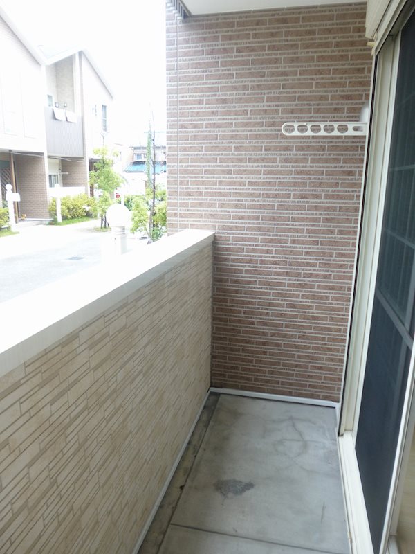 フローラ山本Ⅱ ベランダ