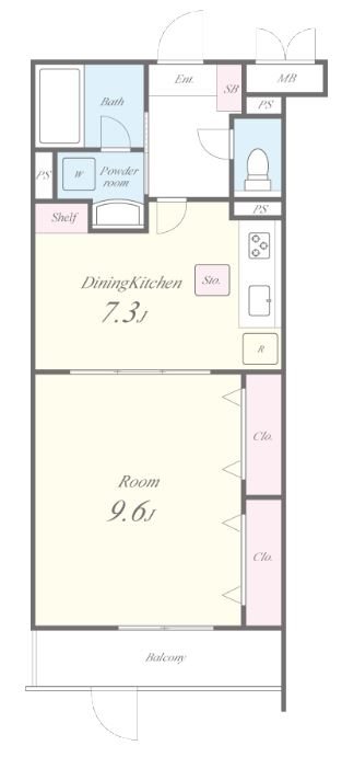 グランフェニックス 間取り図