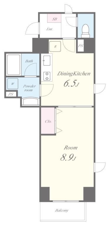ブルックス レジデンス 間取り図