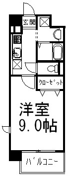 ヴァンテミサ 間取り図