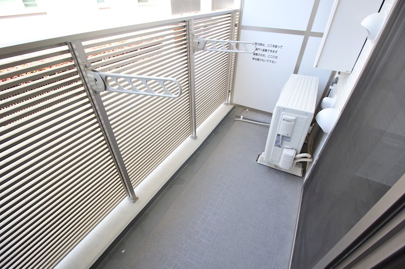 市ヶ谷二十騎町レジデンス ベランダ