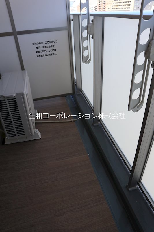 テ レジャンデール護国寺EAST ベランダ