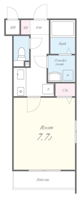 ミリアビタNo.21 間取り図