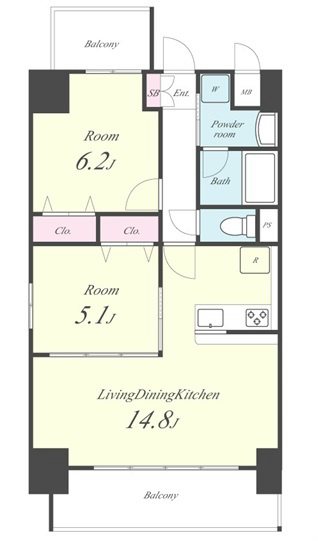 ウィズ アイビス 間取り図
