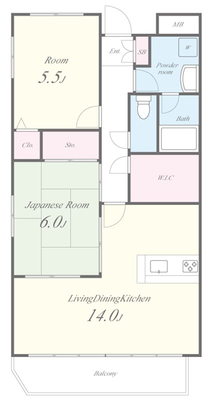 グレイスドエル 間取り図