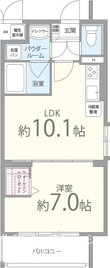 ラフィーヌフジ 間取り図