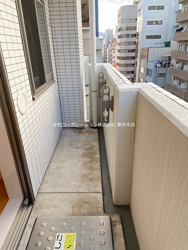 アールクレスト秋葉原 ベランダ
